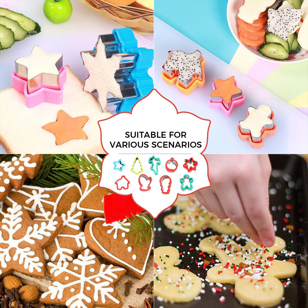 HASTHIP Christmas Cookie Cutters HASTHIP Christmas Cookie Cutters